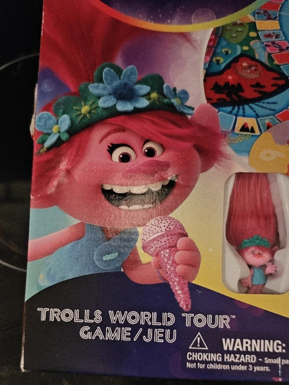 DreamWorks Trolls World Tour Poppy Collectible Figure - Pink